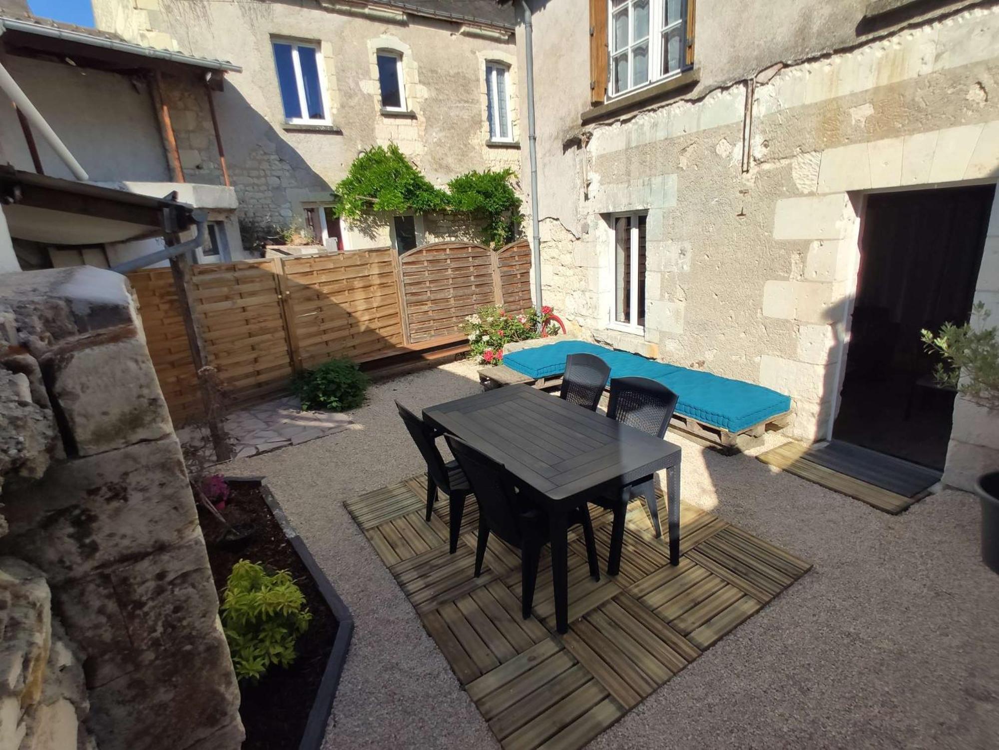 Gite Du Four A Pain Benais Exterior foto